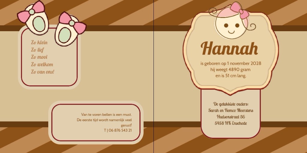 Geboortekaartje met voetjes op vintage achtergrond Geboortekaartje met voetjes op vintage achtergrond