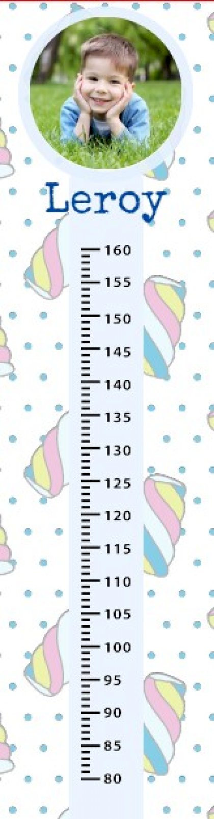 Foto groeimeter "Snoep"