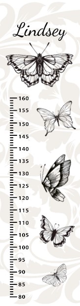 Groeimeter "Vlinders" Groeimeter "Vlinders"