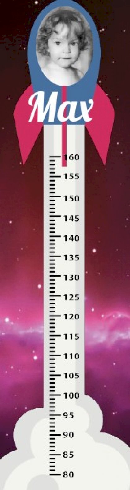 Foto groeimeter "Racket"