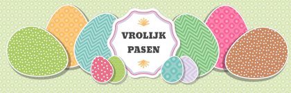 Banner "Pasen"