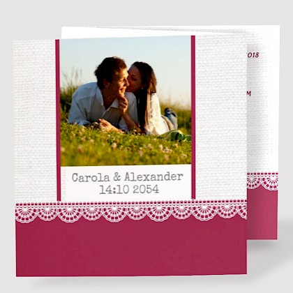 Drieluik fotokaart "Linnen" Drieluik fotokaart "Linnen"