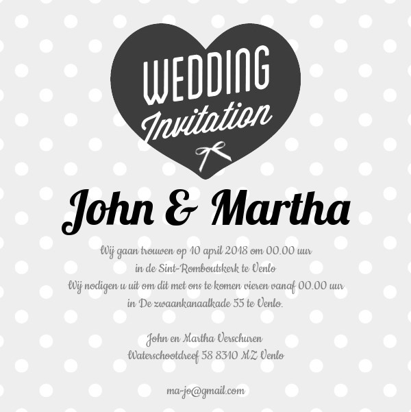 Magneetkaart "Hart zwart/wit" Magneetkaart "Hart zwart/wit"