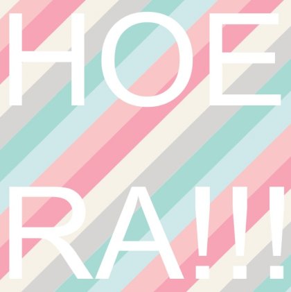 Uitnodigingskaart "Hoera! Geslaagd"