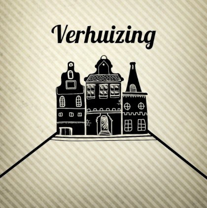 Verhuiskaart "Herenhuis"