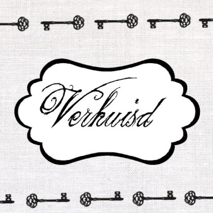 Verhuiskaart "Verhuisd grijs" Verhuiskaart "Verhuisd grijs"