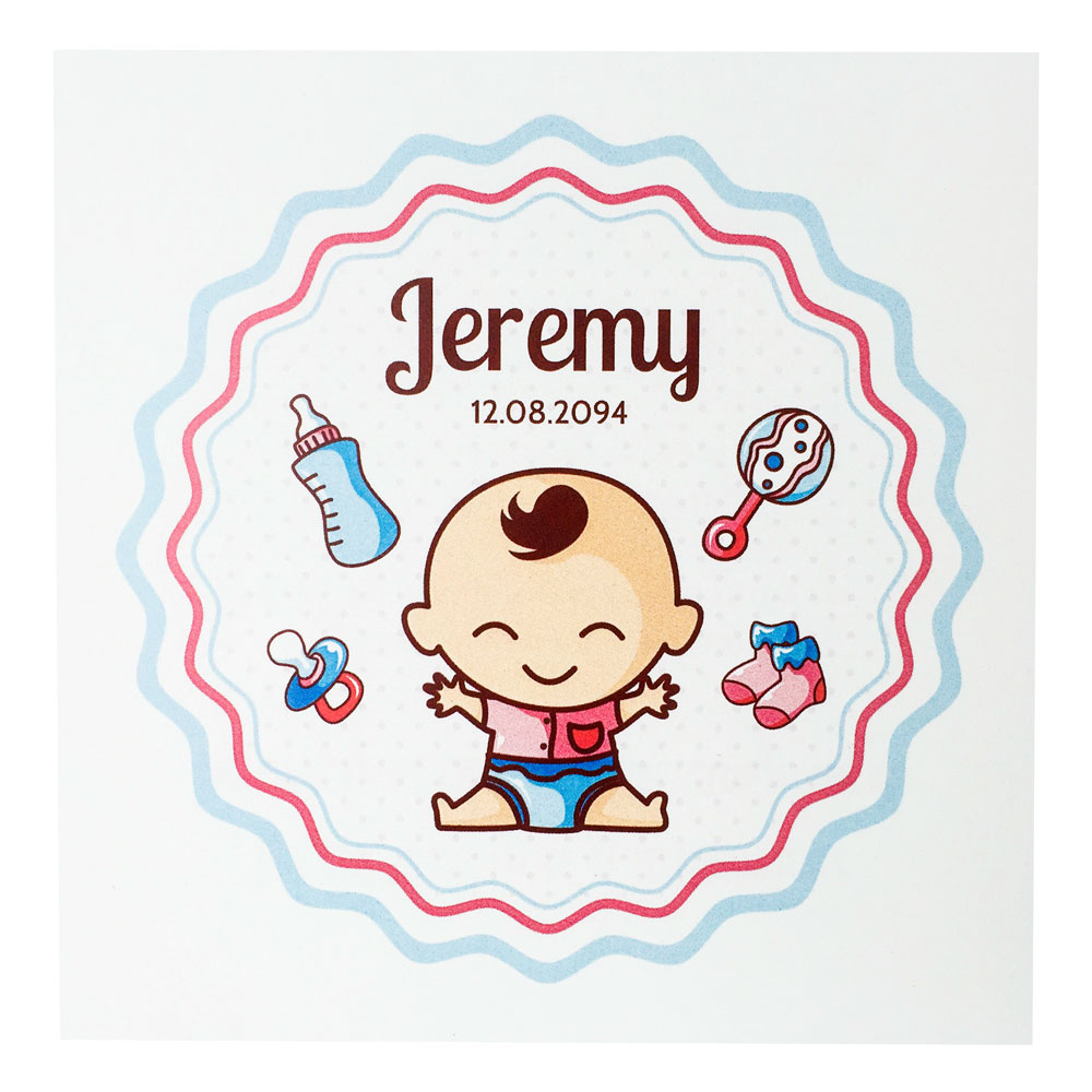 Pop Up kaart met baby Pop Up kaart met baby