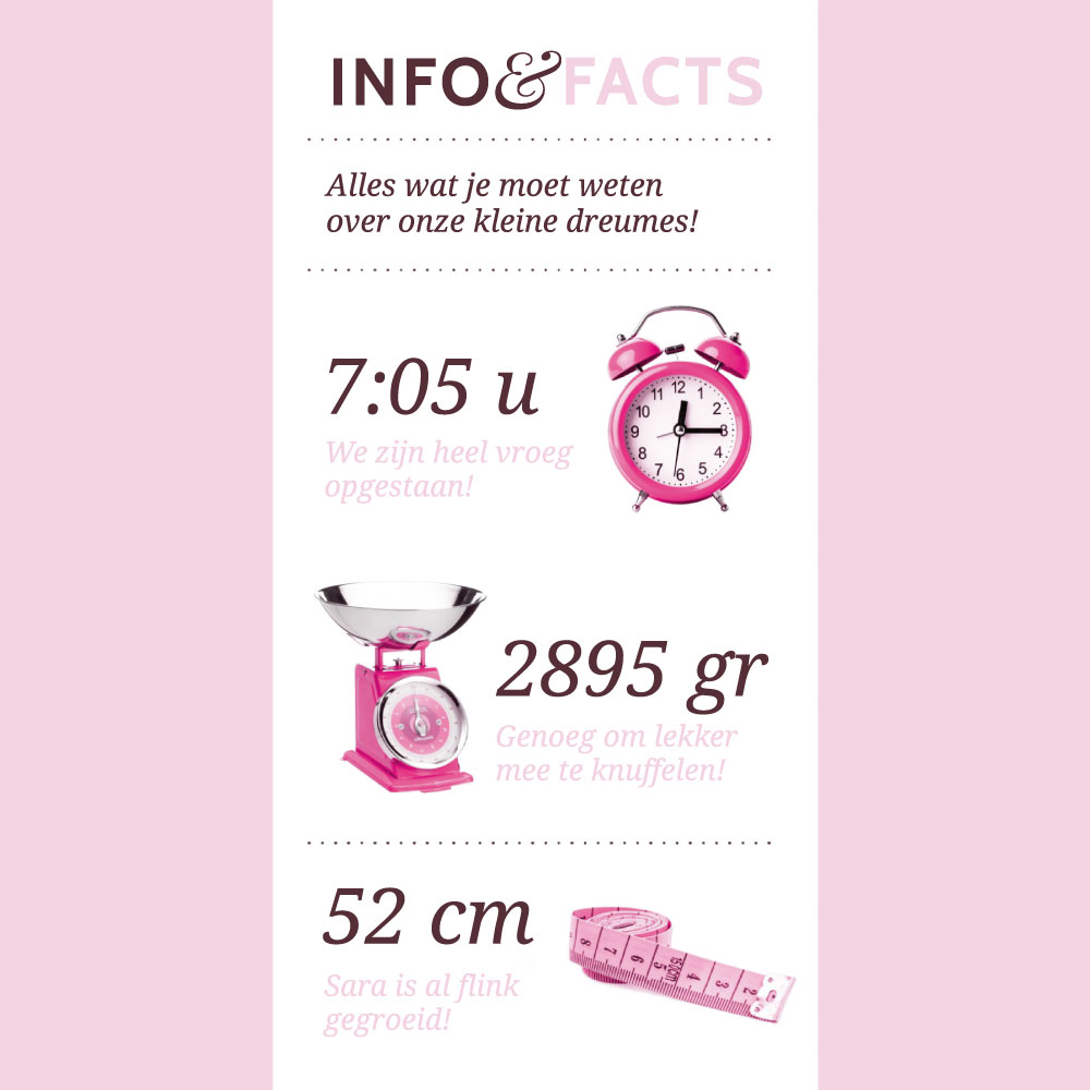 Doordraai geboortekaartje "Roze babyschoentjes" Doordraai geboortekaartje "Roze babyschoentjes"