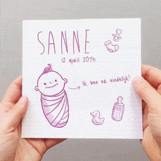 Dolle Doordraaier met roze illustraties Dolle Doordraaier met roze illustraties