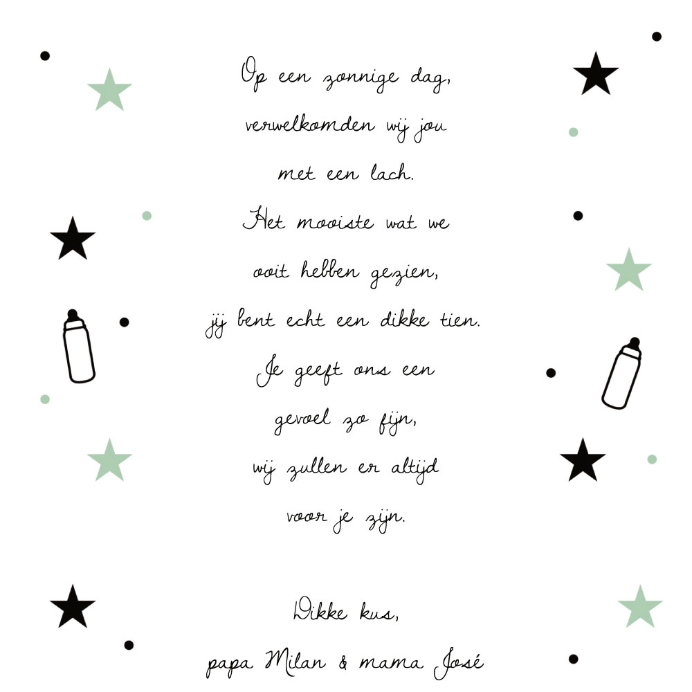 Doordraaier mintgroene vlaggetjes Doordraaier mintgroene vlaggetjes