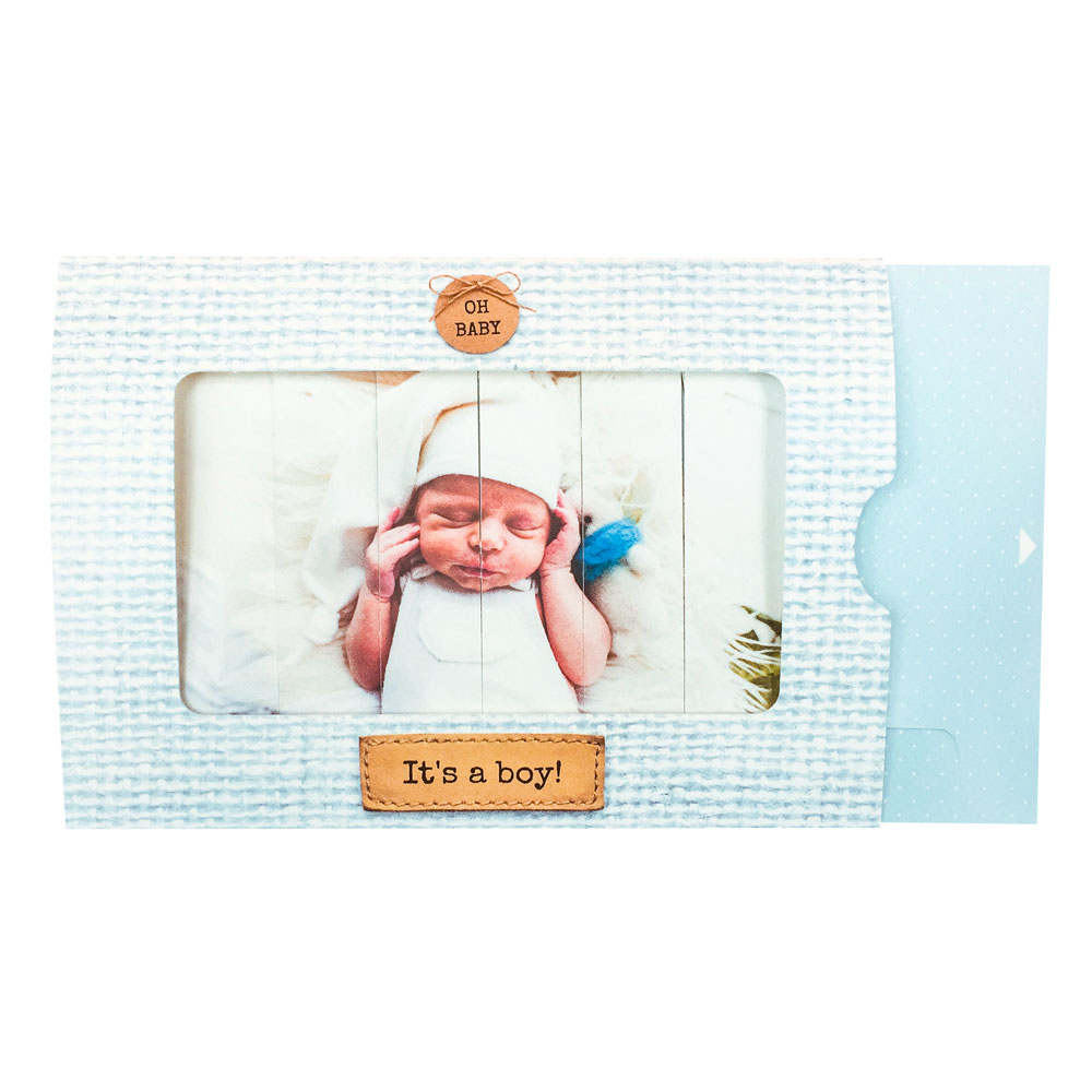 Foto schuifkaartje "Ster hout blauw" Foto schuifkaartje "Ster hout blauw"