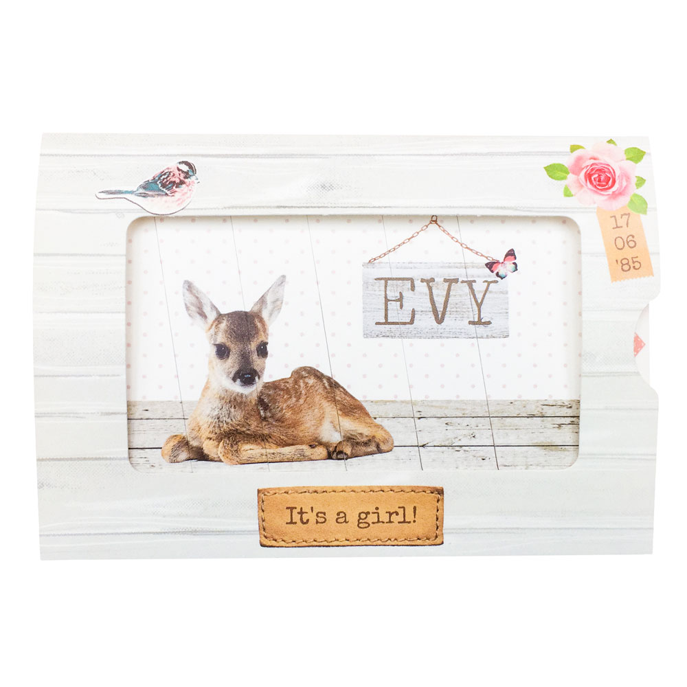 Foto schuifkaartje "Hertje" Foto schuifkaartje "Hertje"