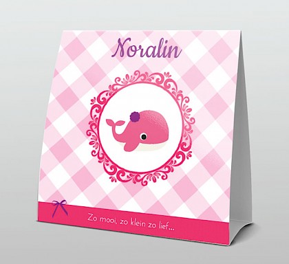 Walvisje met bloemetje