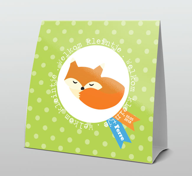 Lief slapend vosje Lief slapend vosje