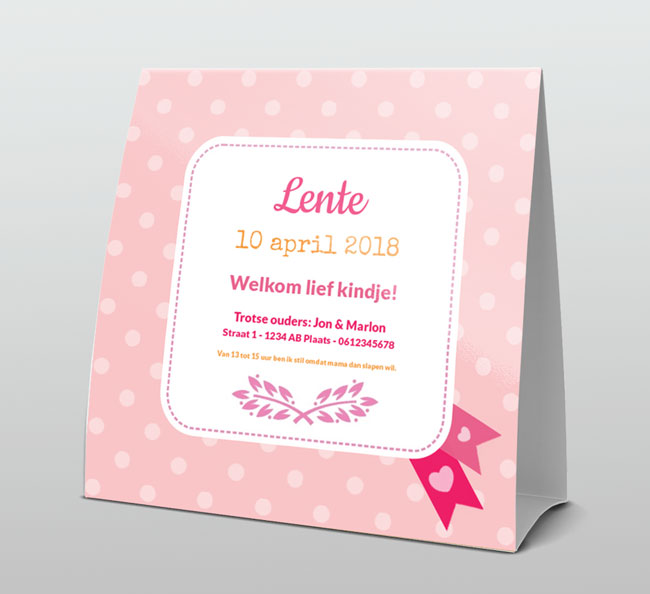 Lief vosje licht roze Lief vosje licht roze