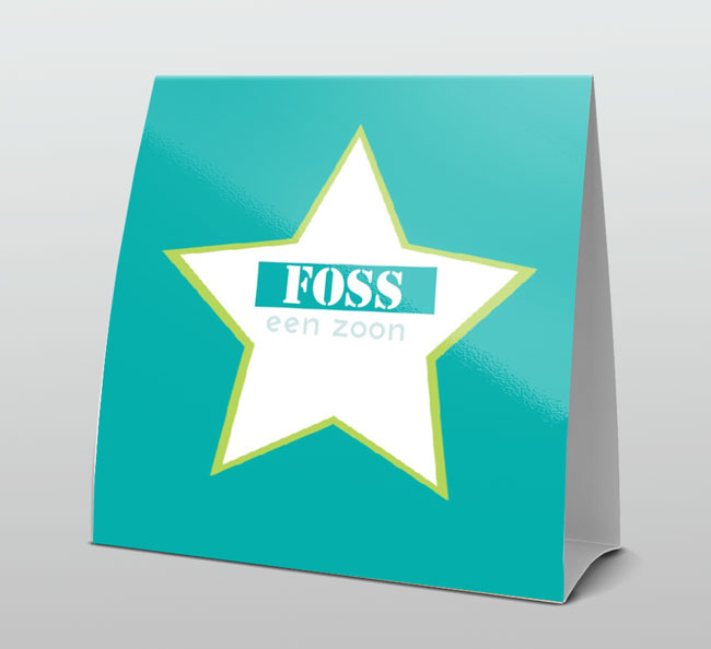 Super stoer met grote ster Super stoer met grote ster