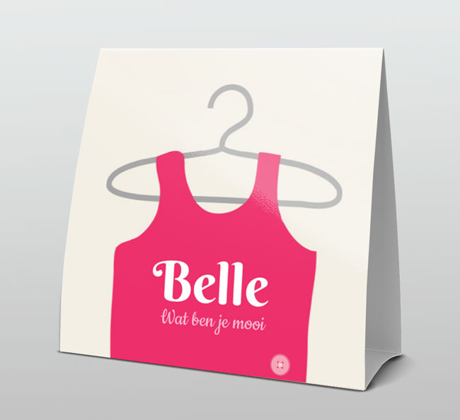 grappig getekend roze rompertje grappig getekend roze rompertje