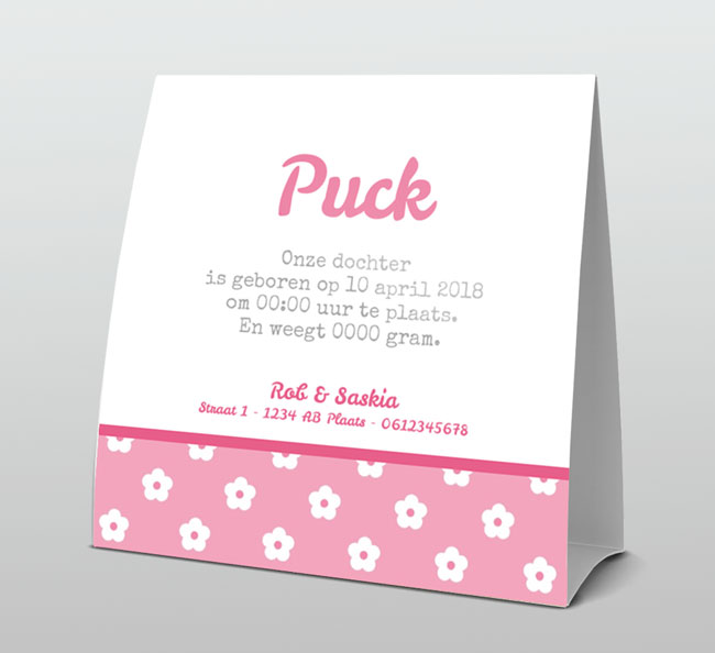 hip roze met witte bloemetjes en stempel hip roze met witte bloemetjes en stempel