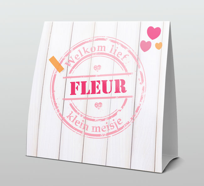 Trendy hout achtergrond met roze stempel Trendy hout achtergrond met roze stempel