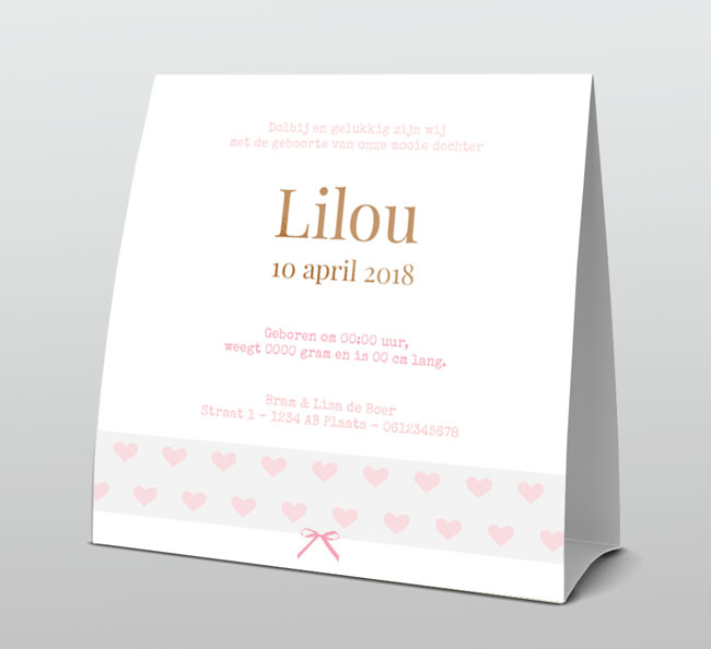 Lief met roze hartjes naamlabeltje Lief met roze hartjes naamlabeltje