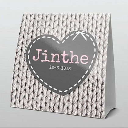 Trendy met wol achtergrond en grijs hartje