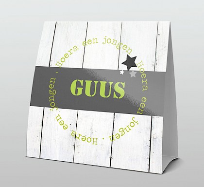 Hip hout achtergrond met fris groene tekst Hip hout achtergrond met fris groene tekst