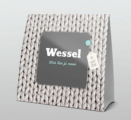 Stoer voor jongen grijs