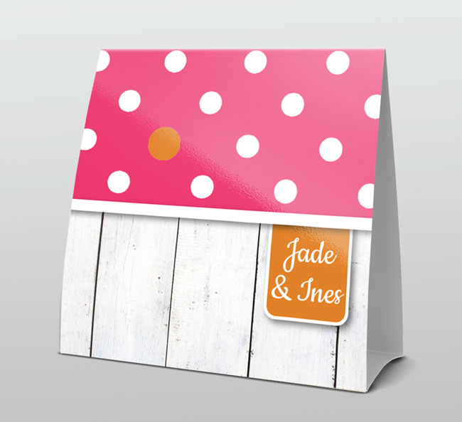 Tweeling meisjes roze en hout Tweeling meisjes roze en hout