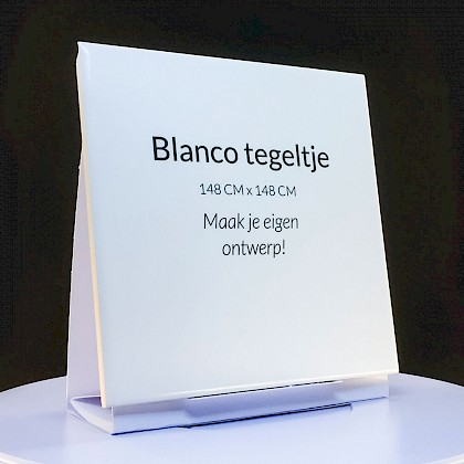 Blanco tegeltje Blanco tegeltje