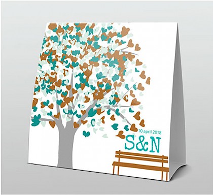 Tentkaart "Hartjesboom"