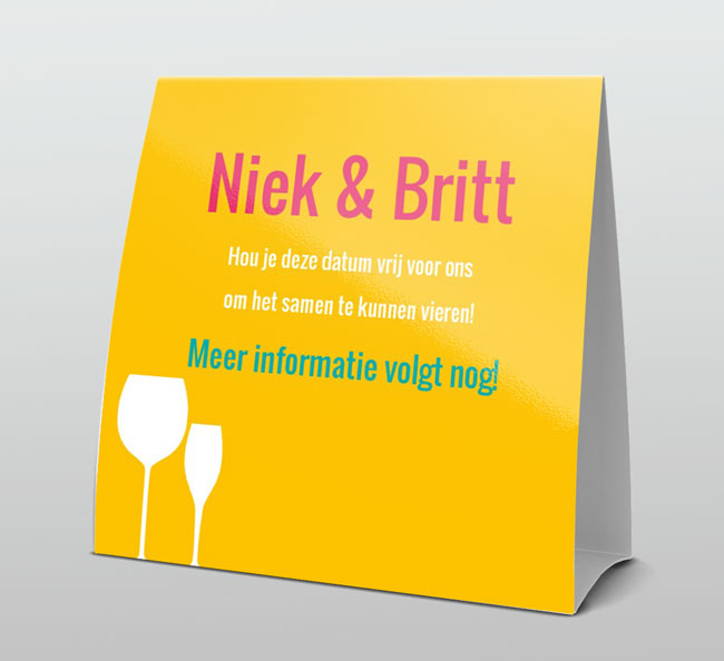 Uitnodiging Save the date Uitnodiging Save the date