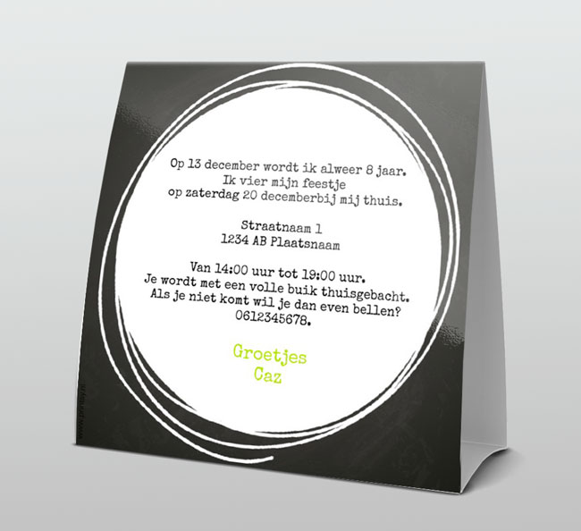 foto in rondje op krijt foto in rondje op krijt