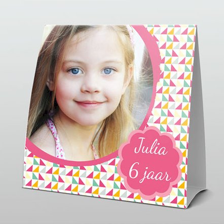 Trendy uitnodiging met foto Trendy uitnodiging met foto