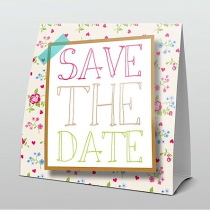 bloemetjes achtergrond en tekst