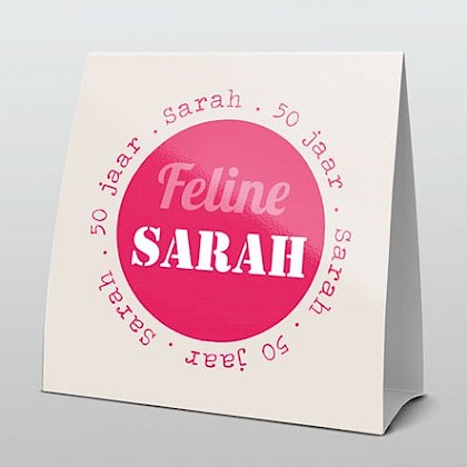 Sarah 50 jaar uitnodiging Sarah 50 jaar uitnodiging