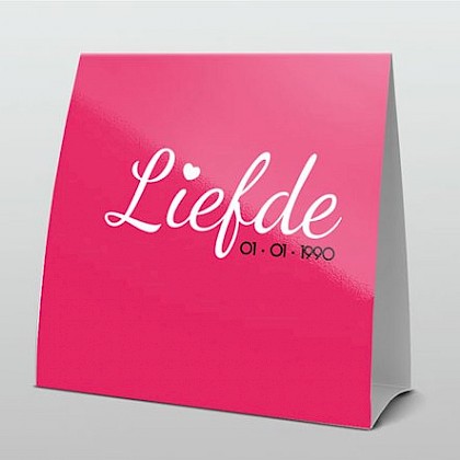 Uitnodiging jubileumkaart 25 jaar liefde Uitnodiging jubileumkaart 25 jaar liefde