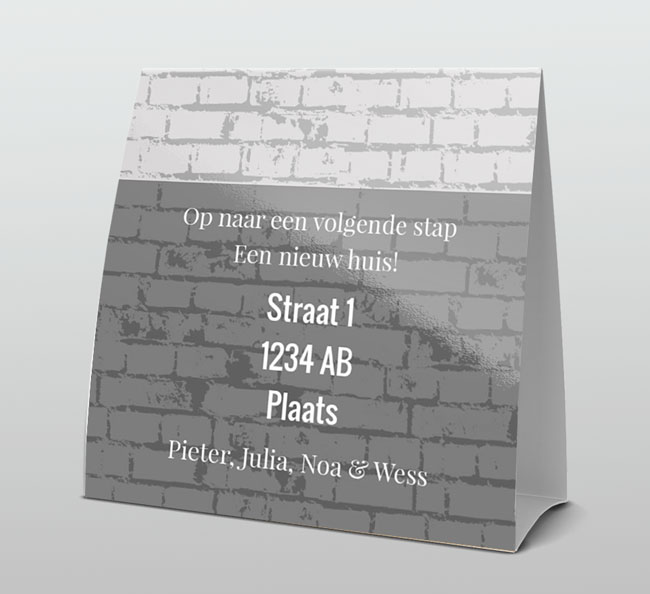 Stoere stempel op een stenen muur Stoere stempel op een stenen muur