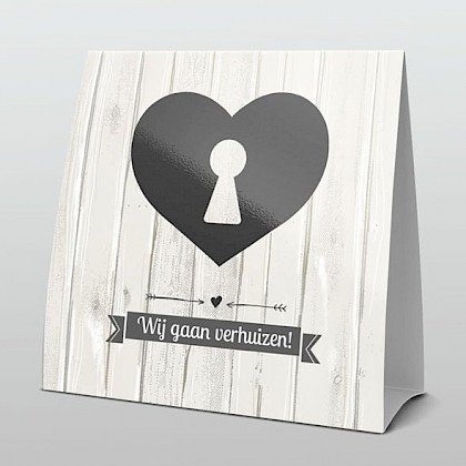 Groot hart als sleutelgat