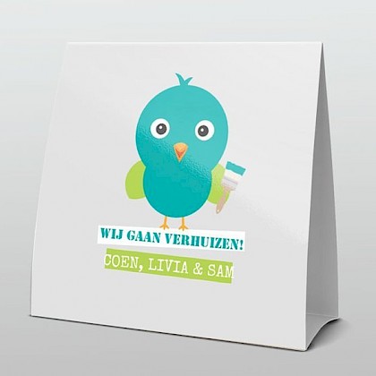 met vogeltje & kwastje met vogeltje & kwastje