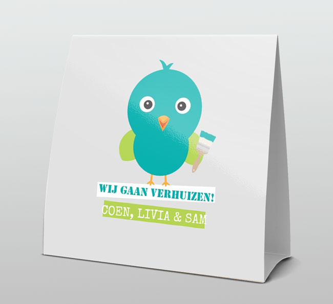 met vogeltje & kwastje met vogeltje & kwastje