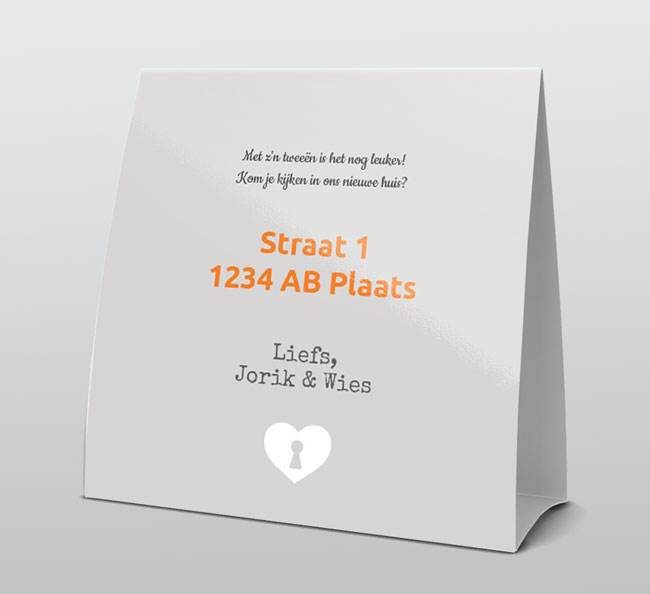 Stoer oranje hartje Stoer oranje hartje