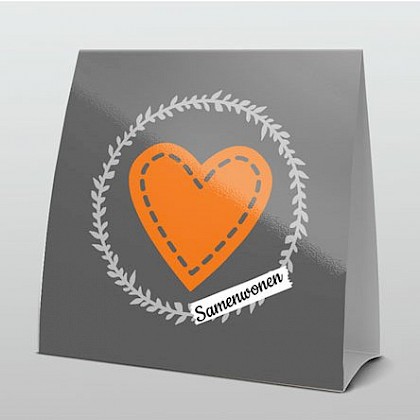 Stoer oranje hartje Stoer oranje hartje