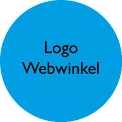 Gratis sluitzegel blauw kerst