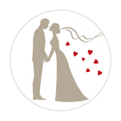 sluitzegel bruidspaar