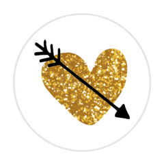 sluitzegel hart goud