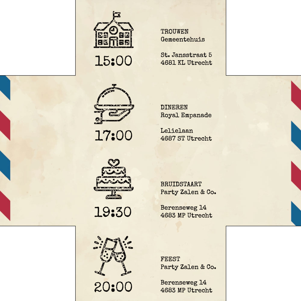 Doordraaier Postkaart "Oude Stijl" Doordraaier Postkaart "Oude Stijl"