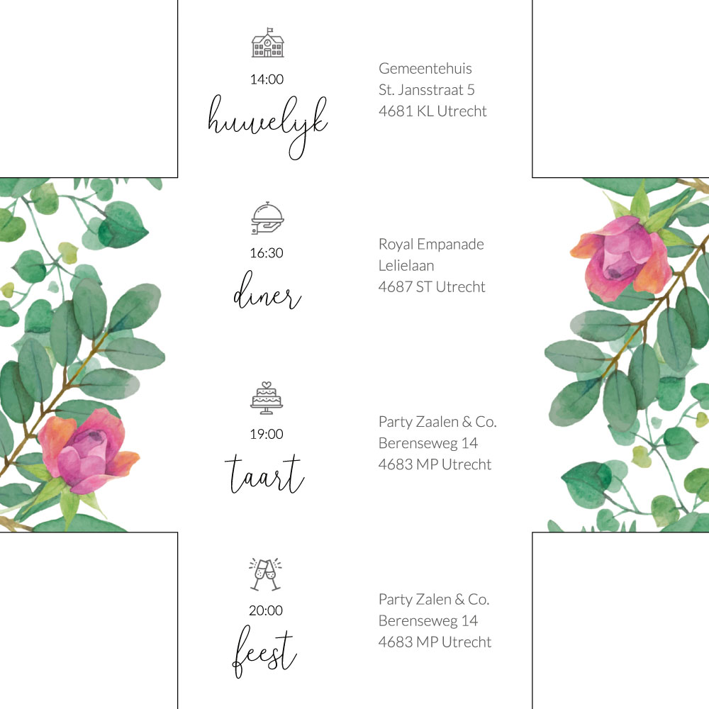 Doordraaier met bloemen Doordraaier met bloemen