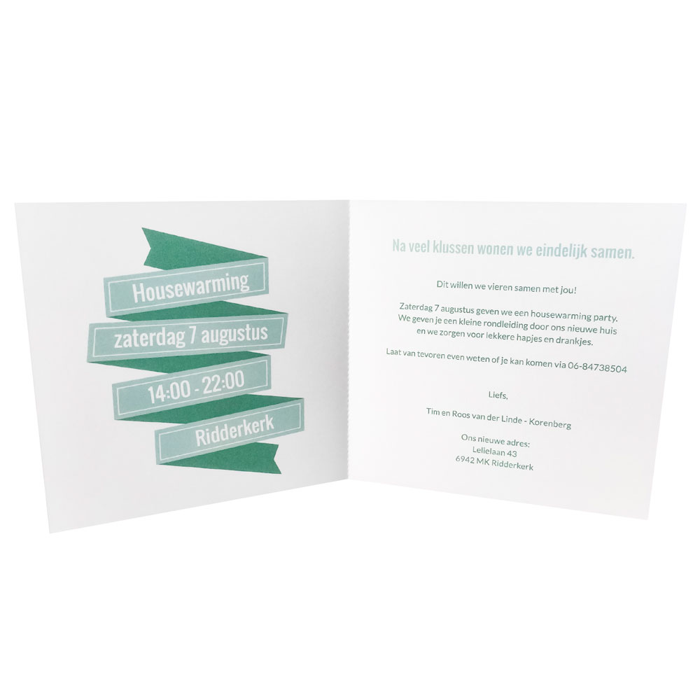 3D Verhuiskaart samenwonen 3D Verhuiskaart samenwonen