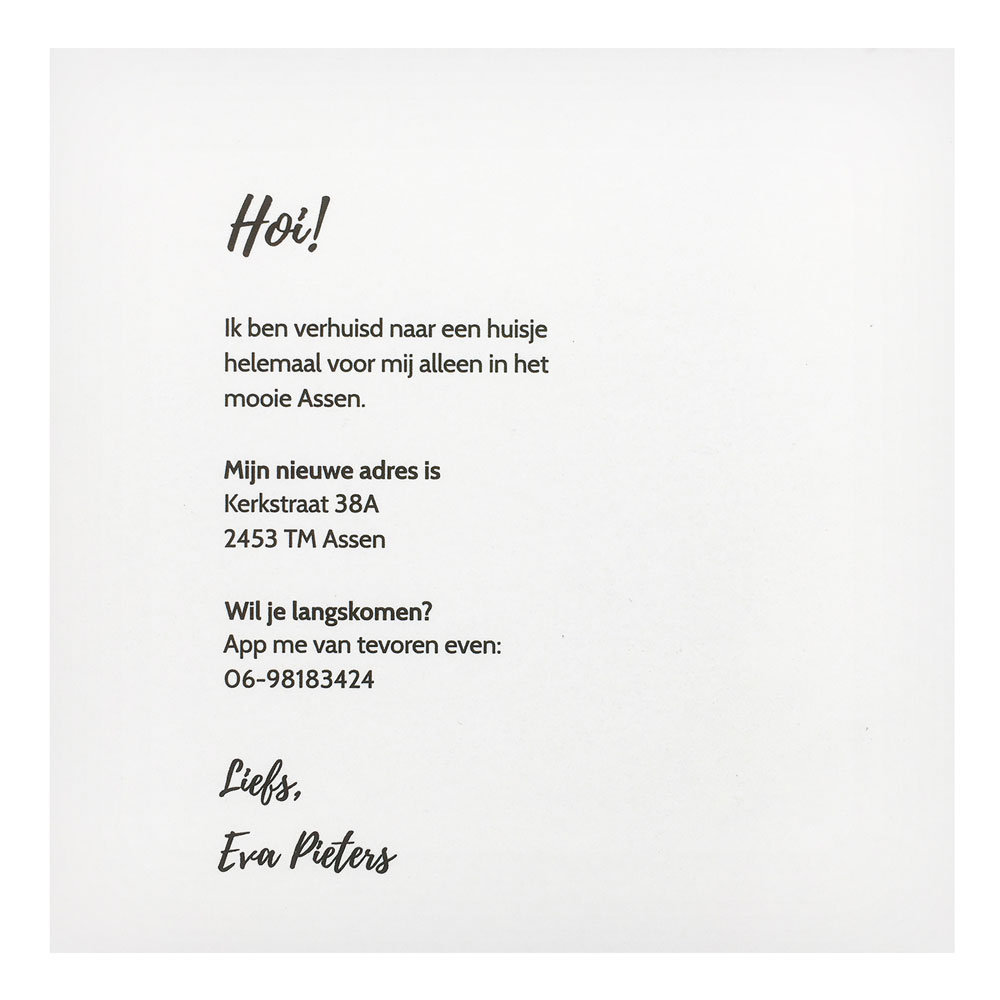 Enkele kaart met zwarte sleutel Enkele kaart met zwarte sleutel