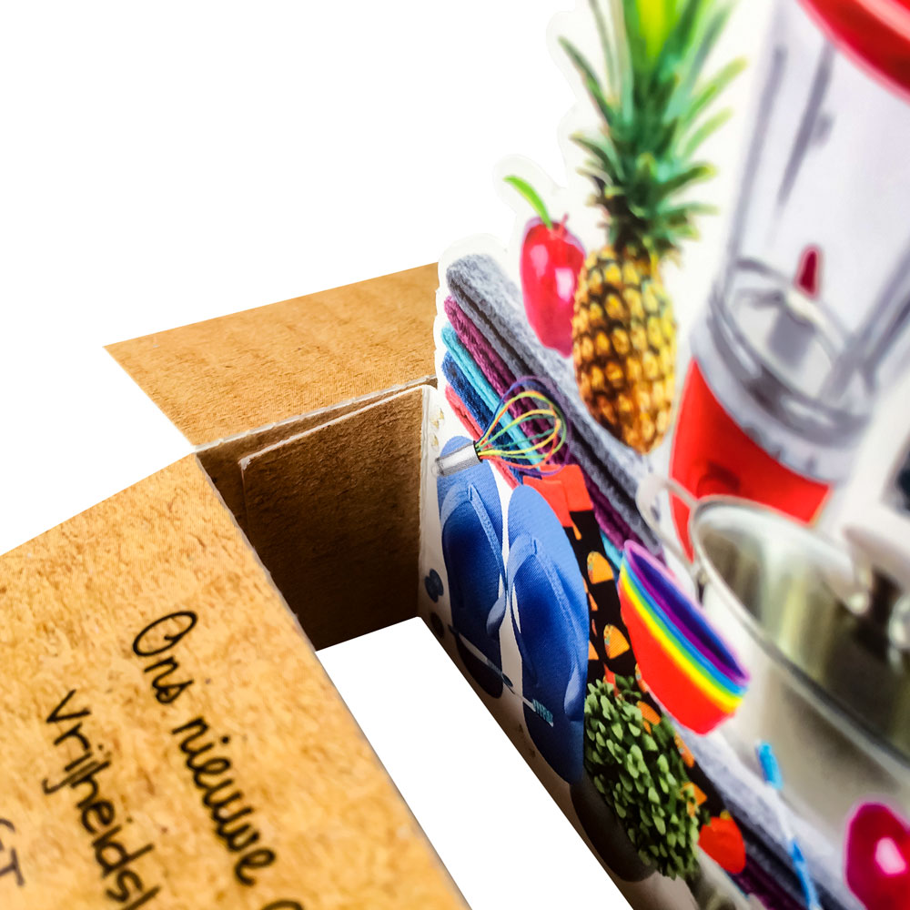 PopUp Kaart verhuisdoosje PopUp Kaart verhuisdoosje